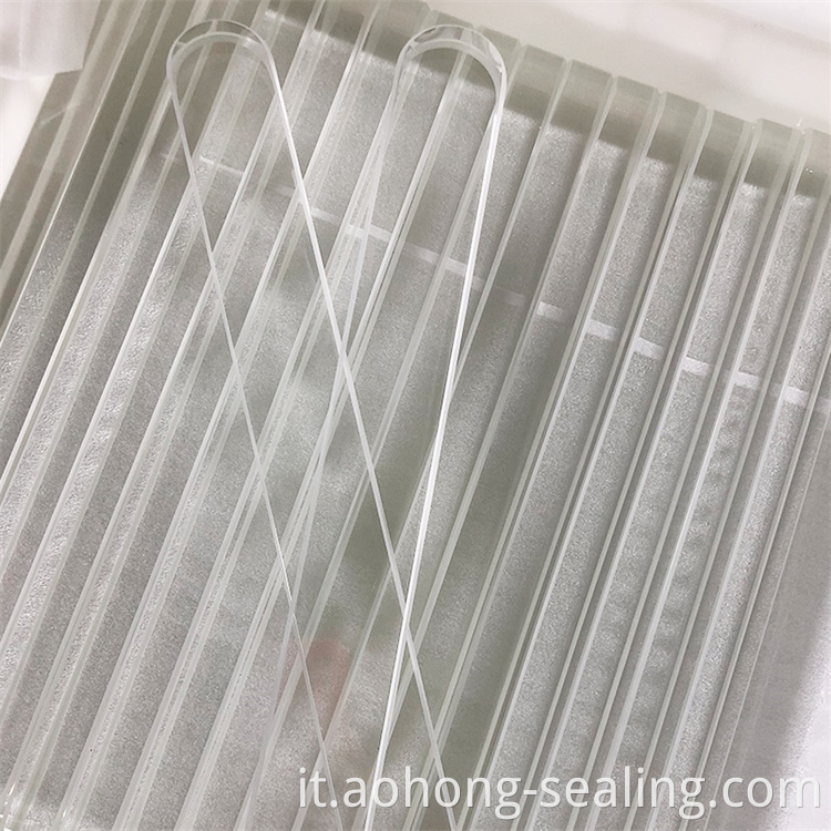 vetro a scartamento trasparente transparent gauge glass